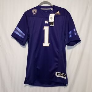 Adidas Washington Huskies #1 Jersey Mens S
